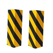 Garage Wall Protector Foam Wall Bumper Corner Guard for Parking 2 pack Yellow