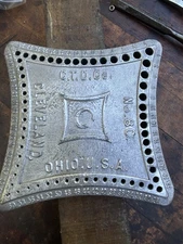 VINTAGE CLEVELAND TWIST DRILL NUMBERED INDEX. ORNATE PIECE. FAST FREE SHIPPING