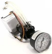 Siemens Landis and Gyr 531-990 Pneumatic Valve, Digital, With Gauge