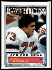 1983 Topps #330 John Hannah