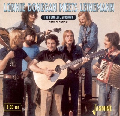 (115) Lonnie Donegan Meets Leinemann  'The Complete Sessions 1974-1975'- New 2CD