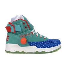 Patrick Ewing 33 HI 1990 All-Star Baltic/Sea/Red Basketball Shoes (US)