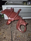 Masters of the Universe Battle Cat Helmet & Saddle parts lot Vintage MOTU 1981