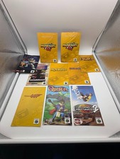 Nintendo 64, N64 Manual Lot - 10 Instruction Booklets - Mario Kart, Super Smash