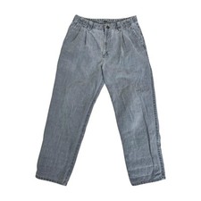 Vintage Dockers Grey Pleated Pants   Fits Like M