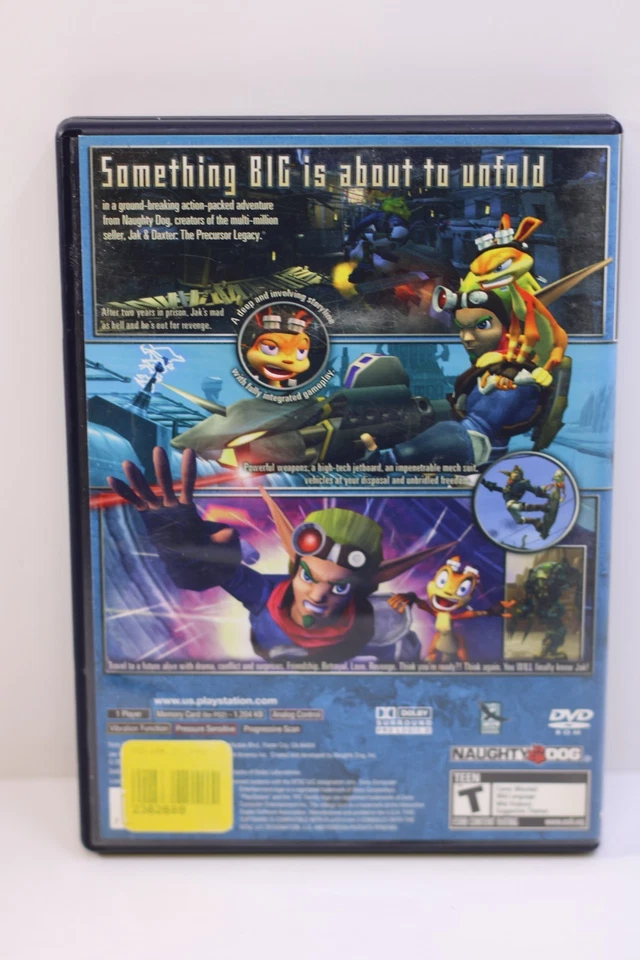 Jak II (Sony PlayStation 2, 2003) PS2 - Image 2 of 4