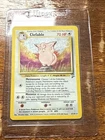 Clefable 5/130 - Vintage Pokemon Card TCG Base Set 2 Holo Rare Card WOTC MP