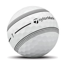 Taylor Made Tour Response Stripe Golf Balls White/Clear, 3pk 1 Sleeve 2026 NEW