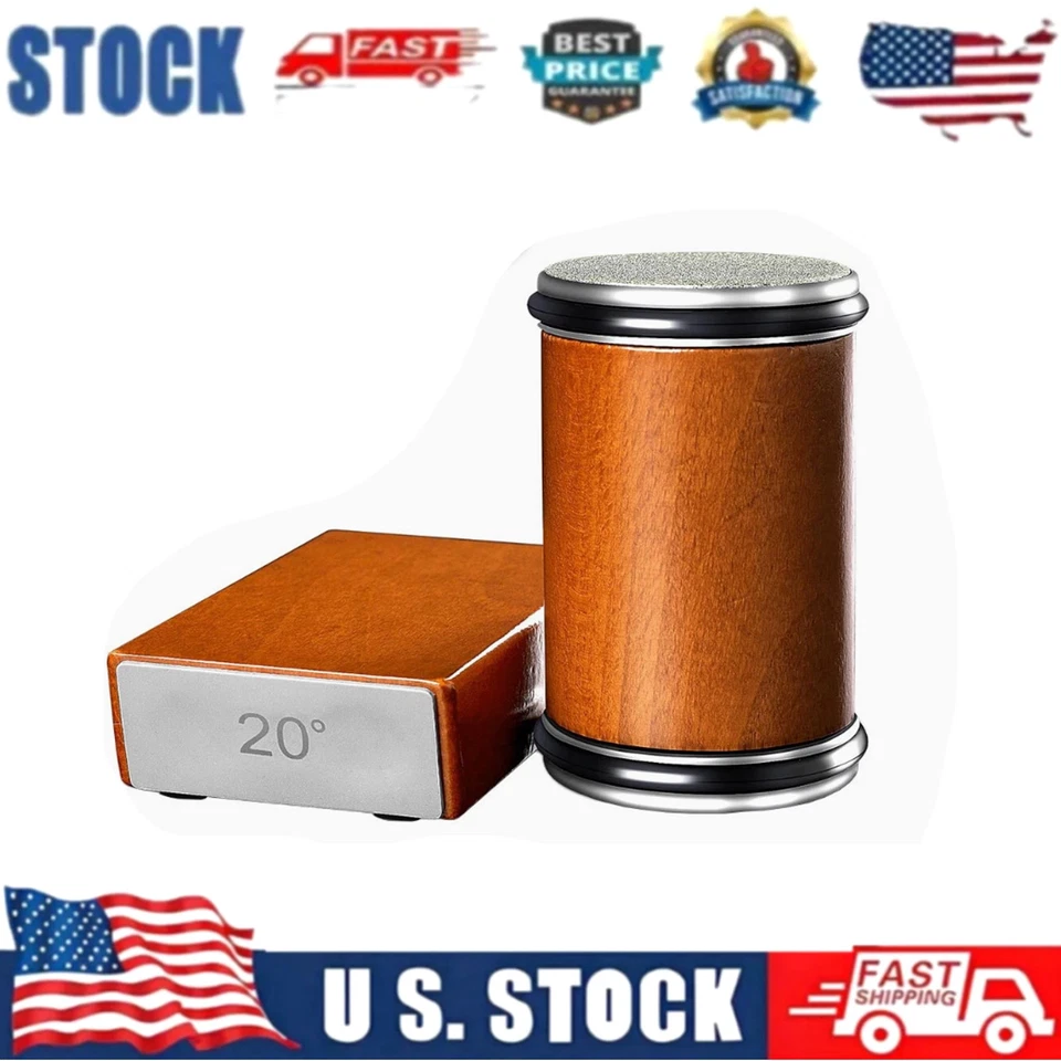 Afilador de vasos Diamond para cuchillos - Guía de ángulo de 15° y 20° Foto 3 de 4