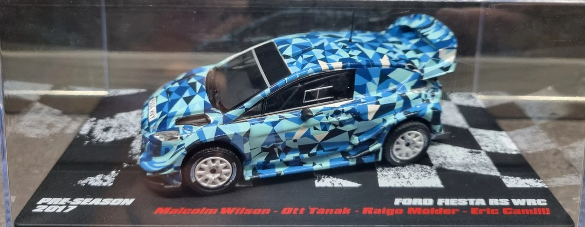 Miniature Ford Fiesta WRC #14 Rallye Du Portugal 2017 - Ostberg - Minipartes 1:43 - Neuve
