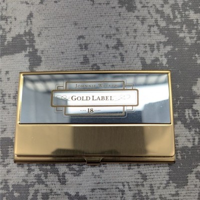 Johnnie Walker Gold Label 18 Year Business Card Holder Case