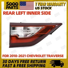 Left Driver Side Inner Tail Light For 2018-2021 Chevrolet Traverse 85164974