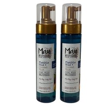 Maui Moisture Flexible Hold  Coconut Milk Curl Foam Mousse Curly Hair, Lot of 2
