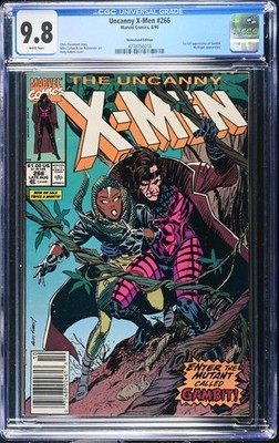 X-Men #266 CGC 9.8 NEWSSTAND 1st appearance of Gam