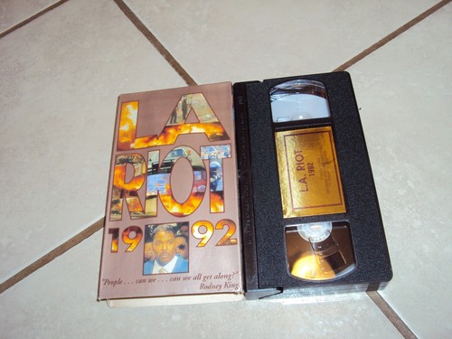 LA Riot 1992 VHS Rodney King Magnum Video **Still Wrapped! Very Rare LA Riots - Picture 2 of 6