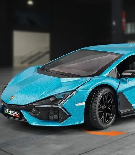 1/24 Lamborghini Revuelto Diecast Car Model Car Collection Sound Light Toy car - Picture 13 of 30