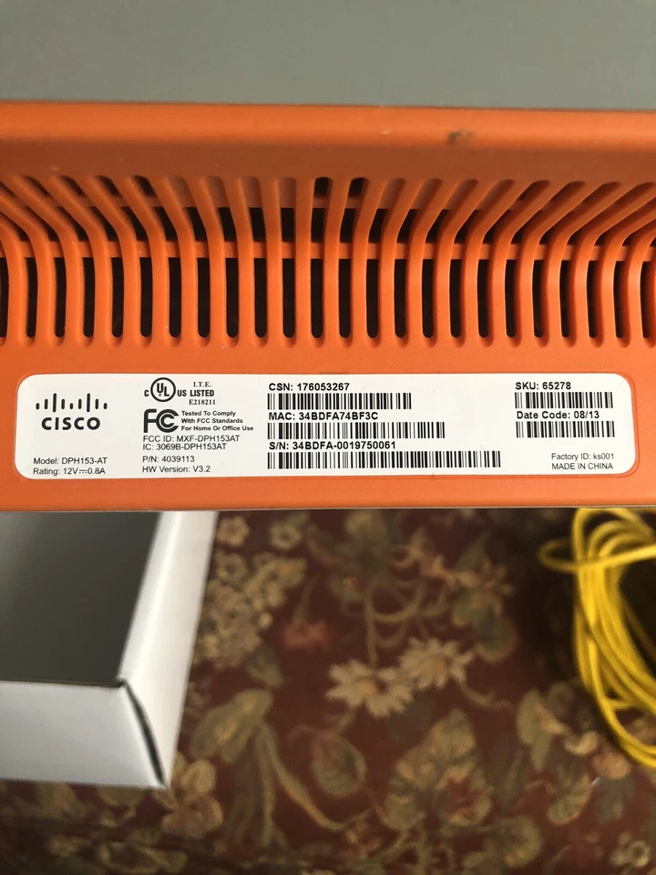 AT&T 3G MicroCell Wireless Signal Booster (Model DPH153-AT) 65278 - Image 4 of 4