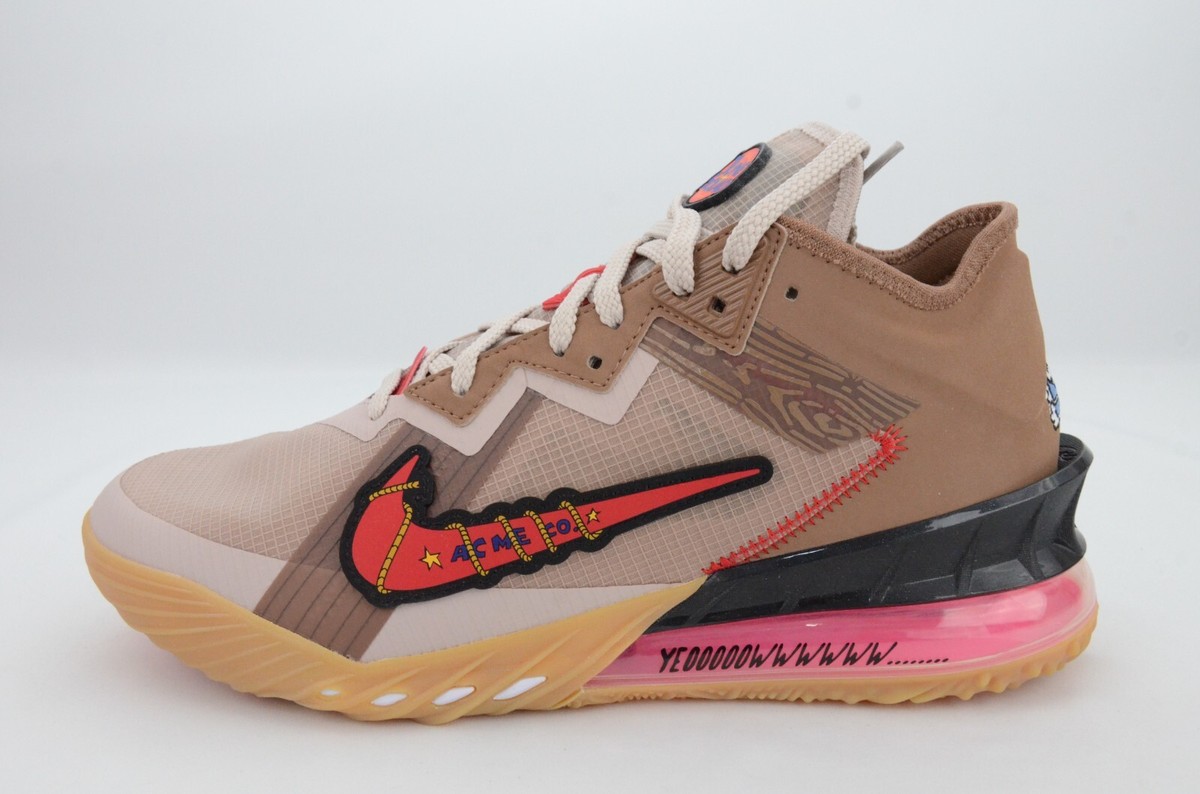 Size 10.5 - Nike Space Jam x LeBron 18 Low Wile E. x
