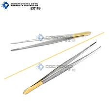 ODM TC Cushing Dressing/Tissue Forceps 7'' Cross Serrated