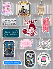 Reading - Banned Books - Sticker Pack
