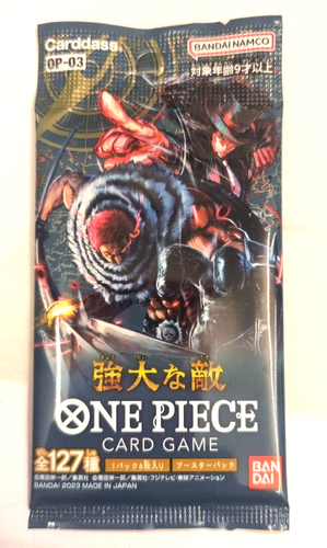 ONE PIECE CARD GAME X 10 BOOSTER PACK MIGHTY ENEMY OP-03 JAP NEW SEALED BANDAI - Foto 2 di 4