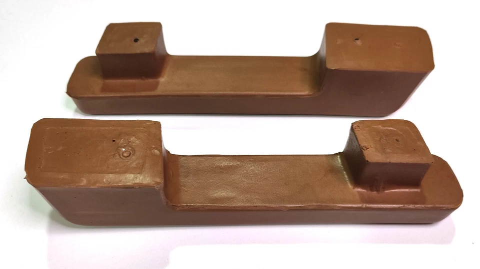 Manija de puerta interior marrón para camioneta Isuzu Trooper/LUV 1986-1990 Foto 4 de 4