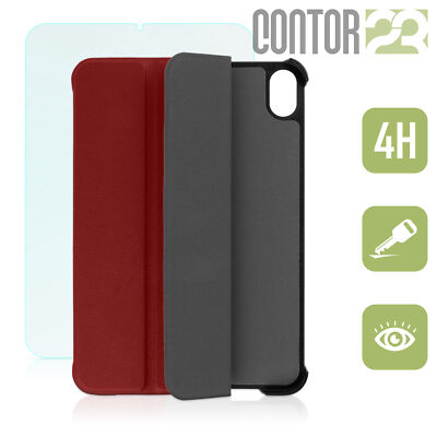 Smarte Schutzhülle Tasche +Schutzfolie WEINROT 8.3'' Apple iPad Mini 6.Gen (2021)