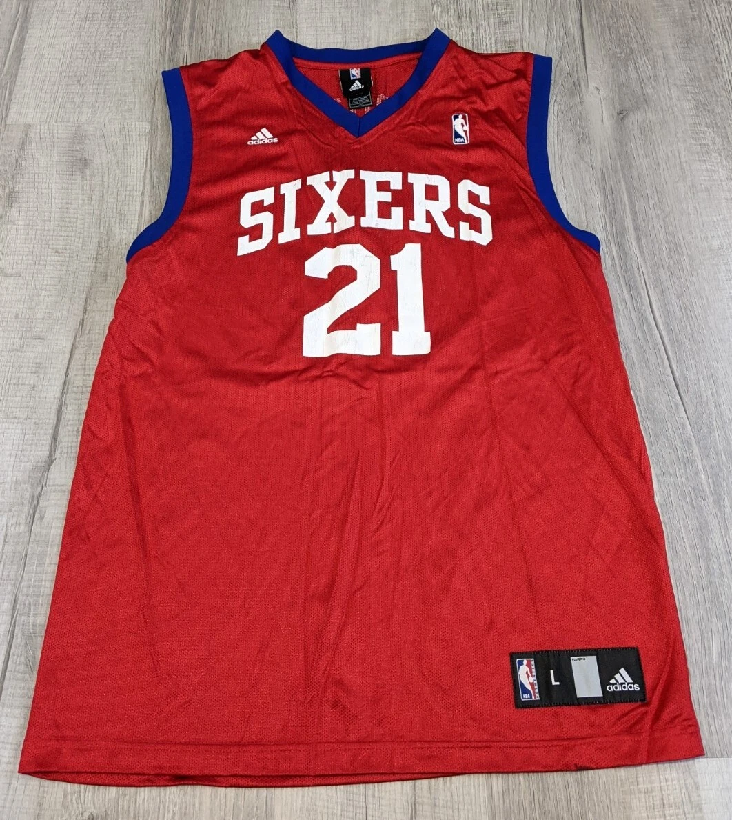 Sixers hotsell 21 jersey