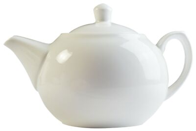 Teekanne Porzellan traditionell weiß Keramik 340ml 450ml 1000ml 1 Tasse 2 Tassen 4 Tassen