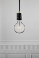 Nordlux 45883003 Siv E27 Pendelleuchte Marmor Schwarz