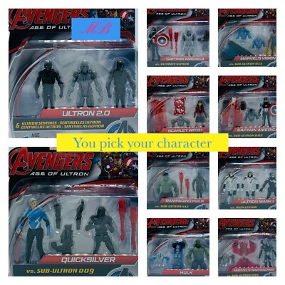 AVENGERS AGE OF ULTRON  MARVEL 3.5 Inch ACTION FIGURE PICK YOUR CHARACTER NISB
