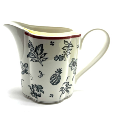 Villeroy & Boch SWITCH PLANTATION Pitcher, 24 oz, 5 5/8''H, VITRO Porcelain Simla