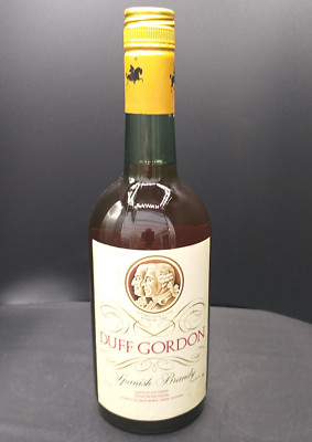 Duff Gordon Spanish Brandy 38% Alkohol Spanien 0,750 Liter Alte Ausführung