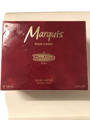 Marquis Pour Femme  By Remy Marquis Perfume For Women 3.4 Oz/100 ML EDP ,Rare