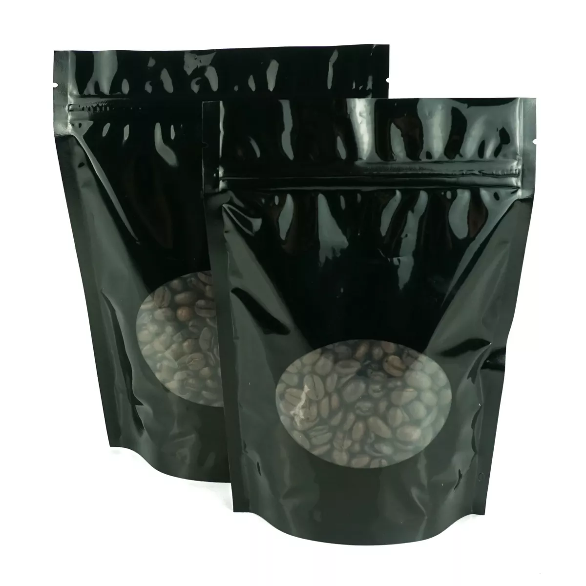 Coffee Packaging Bags Glossy Mylar Bags with Valve Odor Free