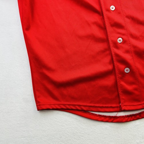 Nashville Sounds Baseball Jersey Adult Large Red Minor League Baseball USA Mens - Picture 12 of 19