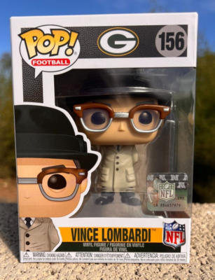 Funko Pop! Football: Green Bay Legends - Vince Lombardi (#156, NEW