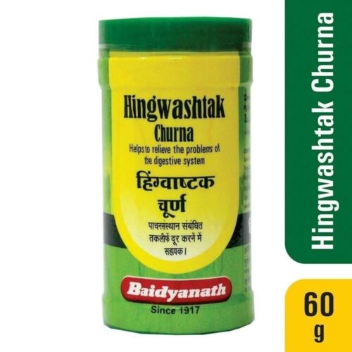 Baidyanath Hingwashtak Churna (60 g) para flatulencia, dispepsia, cólicos... - Imagen 3 de 3