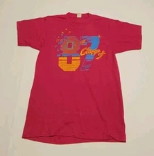 Vintage Single Stitch Screen Stars Best Class of 1987 T Shirt Pink S