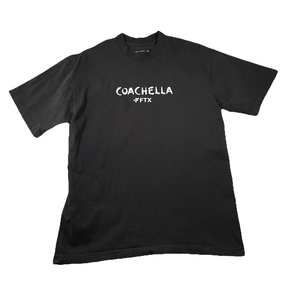 Coachella Ftx Shirt M 2022 Music Arts Festival Desert Crater Graphic Flower eBay