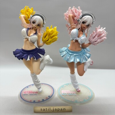 USED OrchidSeed Super Sonico Cheer Girl ver. & Sun*kissed 1/6
