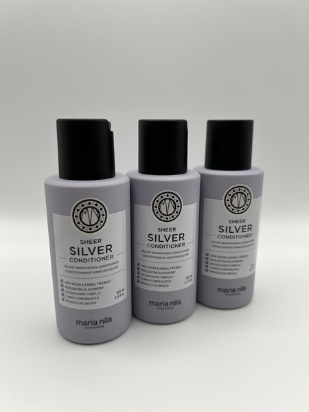 Maria Nila Sheer Silver Conditioner 3X 100Ml-image