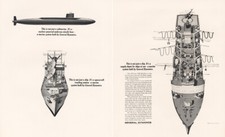 1967 General Dynamics: This Is Not Just a Submarine Vintage Print Ad