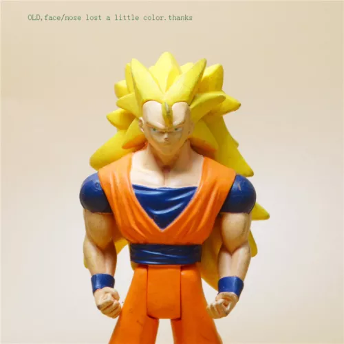 2001 IRWIN Dragonball Z DBZ Collection SS3 GOKU figura de acción 5.5" COLOR PERDIDO  