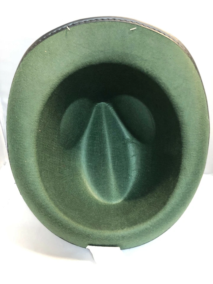 Nuevo sombrero Oktoberfest de lujo de fieltro verde, plumas, cuerda Christmas markystore Foto 3 de 3