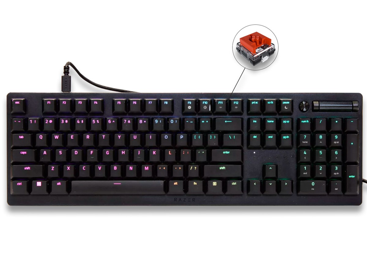Razer Deathstalker V2 Linear Optical Red Switch Wired Ultra Slim