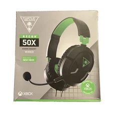 Turtle Beach Recon 50X Gaming Headset Wired for Xbox, PS5, PS4, Nintendo Switch