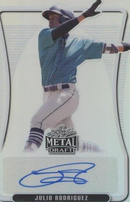 Julio Rodriguez 直筆サインカード　2020 Leaf Draft 2020 Leaf Draft Julio Rodriguez #08 PSA 10 GEM MT LOW POP | eBay