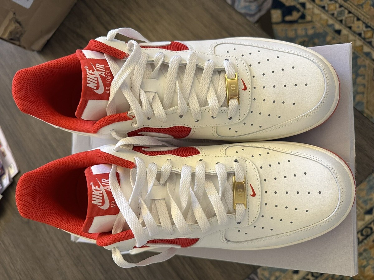 29cm 未使用 NIKE AIR FORCE1`07 CZ0326-100 Nike Air Force 1 '07 Shoes White Team Red CZ0326-100 Men's