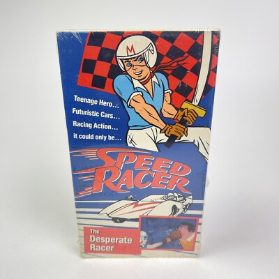Speed Racer The Desperate Racer VHS 1990 VidAmerica Factory Sealed